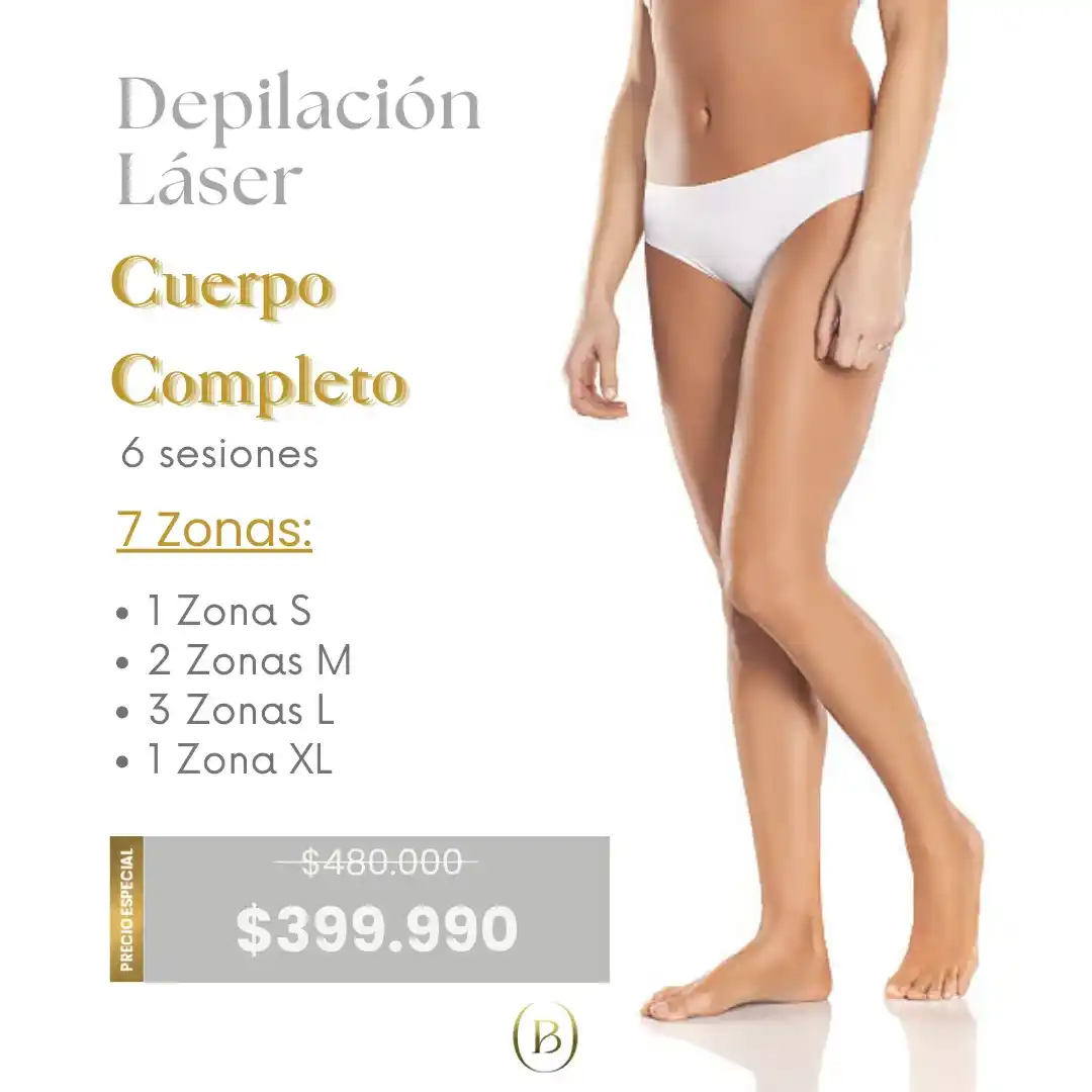 Depilacion Laser CUERPO COMPLETO